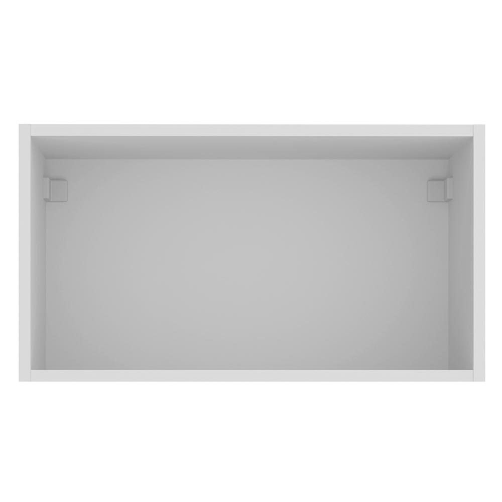 Armário Aéreo Madesa Glamy 60 cm 1 Porta Basculante Branco