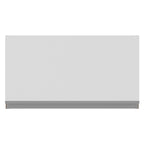 Armário Aéreo Madesa Glamy 60 cm 1 Porta Basculante Rustic/Branco