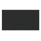 Armário Aéreo Madesa Agata 60 cm 1 Porta Basculante Branco/Preto