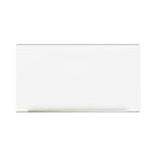 Armário Aéreo Madesa Lux 60 cm 1 Porta Basculante Branco/Branco Veludo