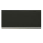 Armário Aéreo de Cozinha Madesa Glamy 70 cm 1 Porta Basculante Branco/Preto