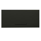 Armário Aéreo de Cozinha Madesa Agata 70 cm 1 Porta Basculante Rustic/Preto