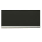 Armário Aéreo de Cozinha Madesa Glamy 70 cm 1 Porta Basculante Rustic/Preto