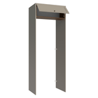 Porta-Geladeira 83 cm 1 Porta Basculante Crema/Rustic/Crema Vik Madesa