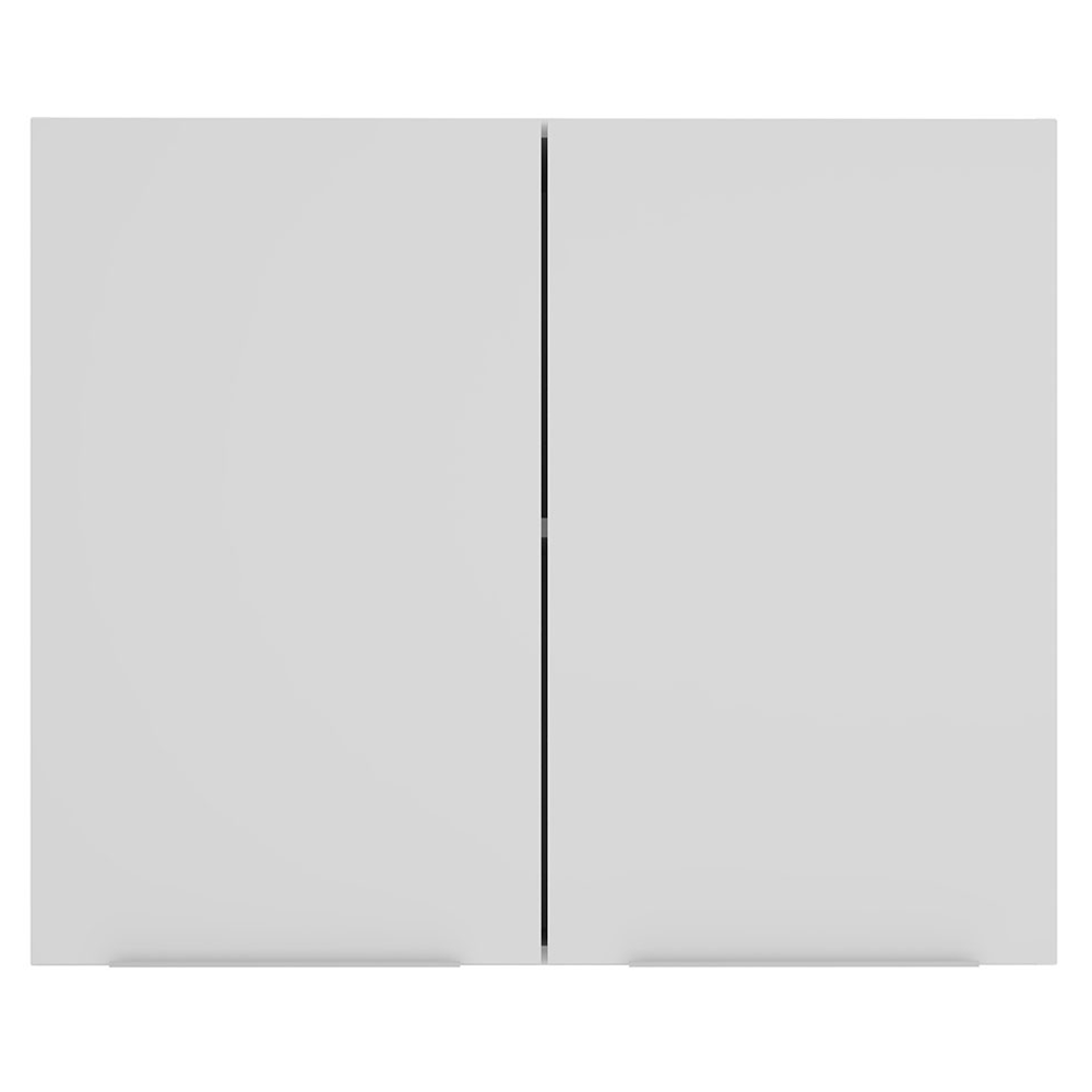 Armário Aéreo para Quarto 80 cm 2 Portas Branco Neo Madesa