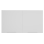Armário Aéreo para Quarto 120 cm 2 Portas Branco Neo Madesa