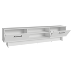 Rack para TV até 80 Polegadas 218 cm 2 Portas Branco Agata Madesa