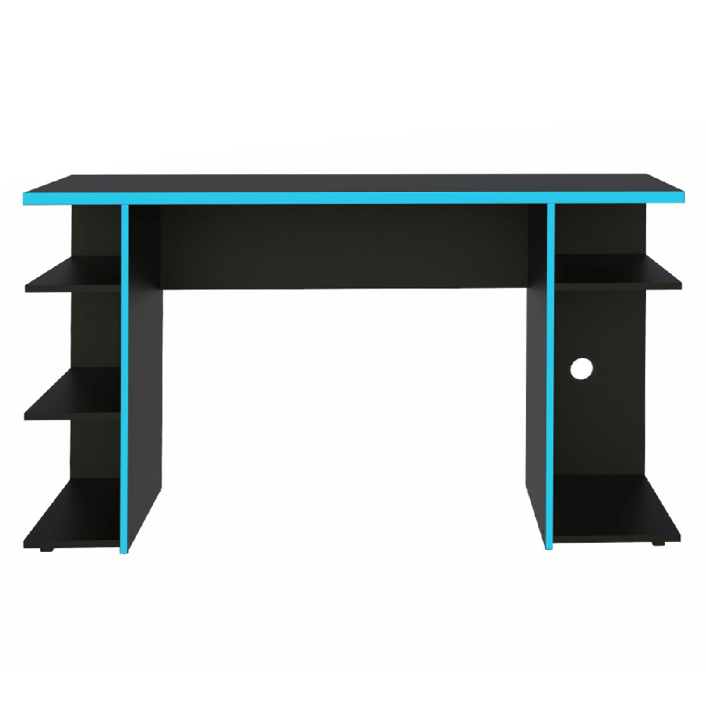 Mesa para Computador Gamer Madesa 9409 Preto/Azul