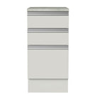 Balcão Madesa Glamy 40 x 60 cm 3 Gavetas (Com Tampo) Branco