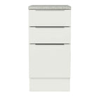 Balcão Madesa Stella 40 x 60 cm 3 Gavetas (Com Tampo) Branco