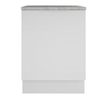 Balcão Madesa Stella 60 x 60 cm 1 Porta (Com Tampo) Branco