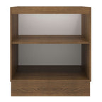 Balcão de Cozinha Madesa Agata 70 x 60 cm 2 Portas (Sem Tampo) Rustic/Branco