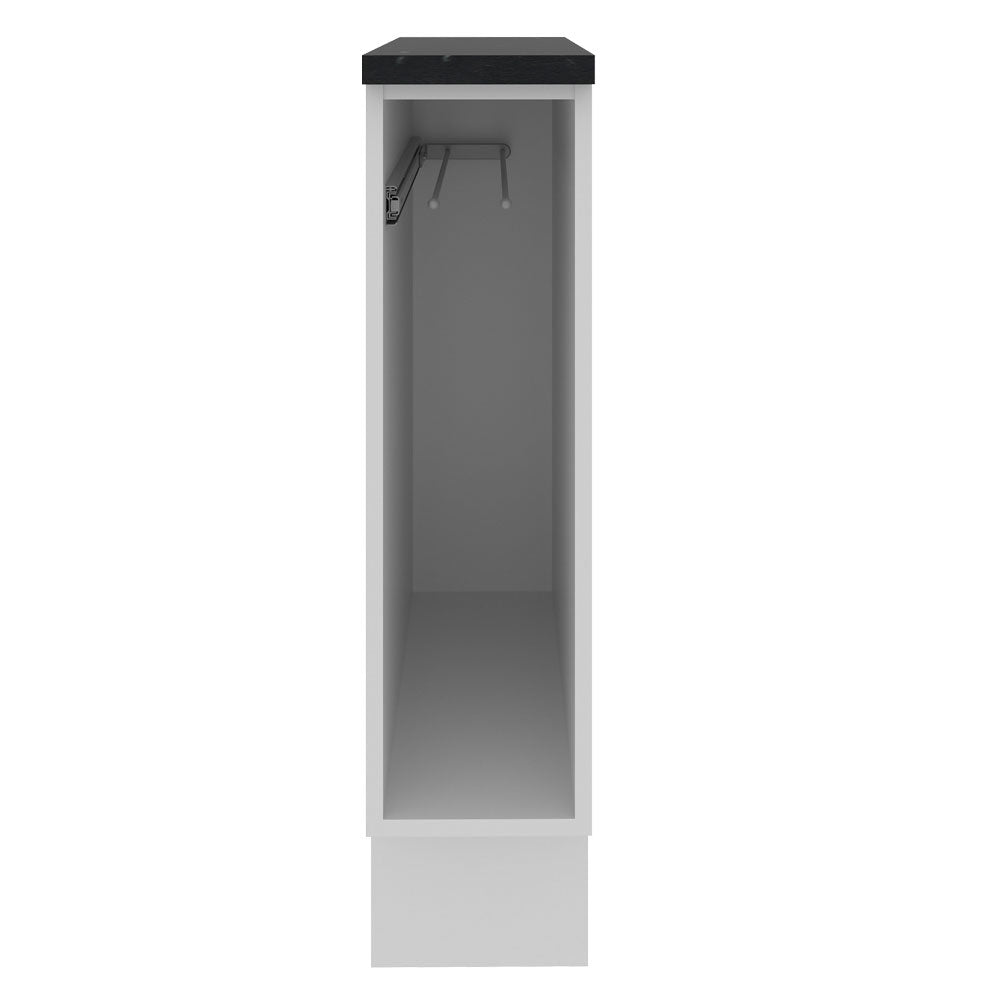 Balcão Porta-Pano Madesa Acordes 100% MDF Branco