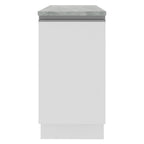 Balcão Madesa Glamy 40 cm 1 Porta Branco