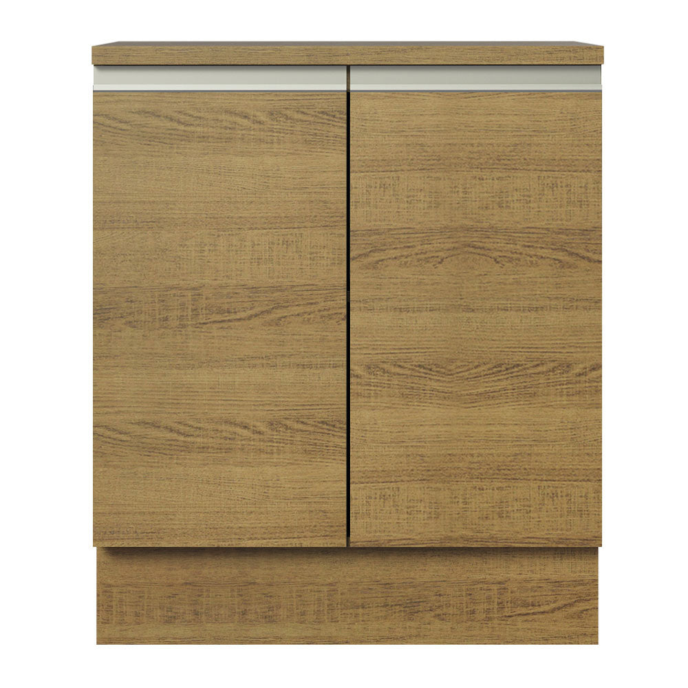 Balcão de Cozinha Madesa Glamy 70 cm 2 Portas Rustic