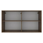 Armário Aéreo Madesa Glamy 120 cm 2 Portas Rustic