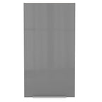 Armário Aéreo Madesa Lux 35 cm 1 Porta Rustic/Cinza