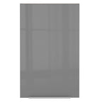 Armário Aéreo Madesa Lux 40 cm 1 Porta Rustic/Cinza