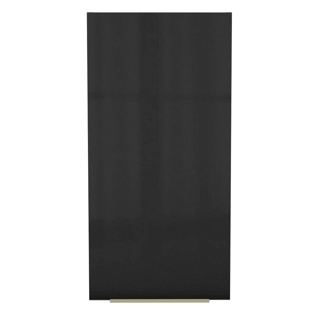 Armário Aéreo Madesa Lux 40 x 83 cm 1 Porta Rustic/Preto