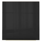 Armário Aéreo Madesa Lux 60 cm 1 Porta Rustic/Preto