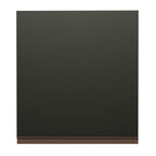Armário Aéreo Madesa Reims 60 cm 1 Porta Preto