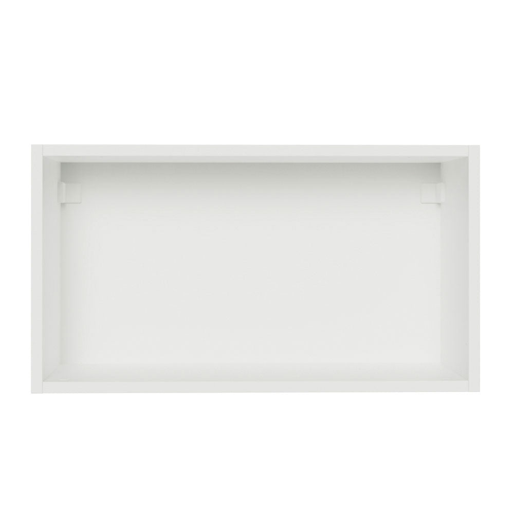 Armário Aéreo Madesa Acordes 100% MDF 60 cm 1 Porta Basculante Branco Brilho