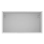 Armário Aéreo Madesa Glamy 60 cm 1 Porta Basculante Branco/Rustic