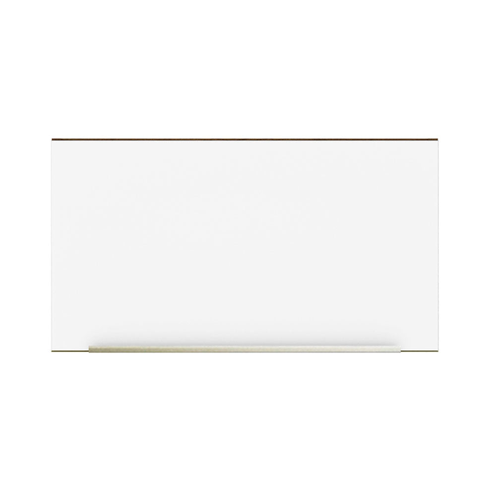 Armário Aéreo Madesa Lux 60 cm 1 Porta Basculante Rustic/Branco Veludo