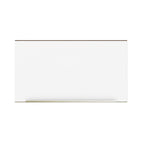 Armário Aéreo Madesa Lux 60 cm 1 Porta Basculante Rustic/Branco Veludo