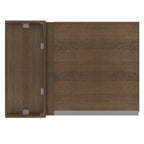 Armário Aéreo de Canto Madesa Glamy 1 Porta Rustic