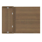 Armário Aéreo de Canto Madesa Stella 1 Porta Rustic