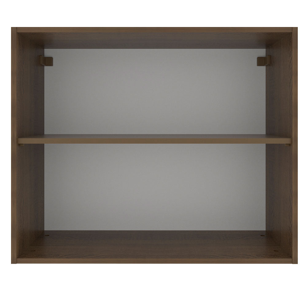 Armário Aéreo Madesa Stella 80 cm 2 Portas Rustic