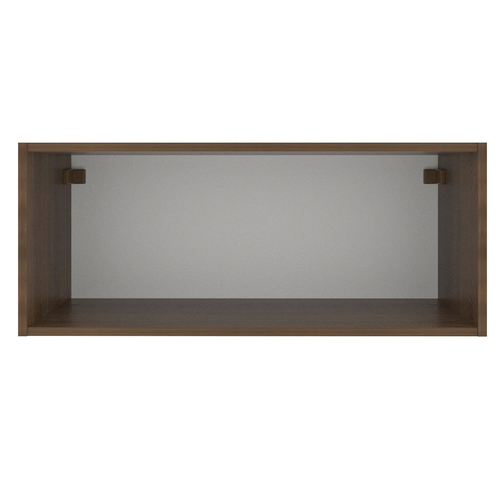 Armário Aéreo Madesa Stella 80 cm 1 Porta Basculante Rustic