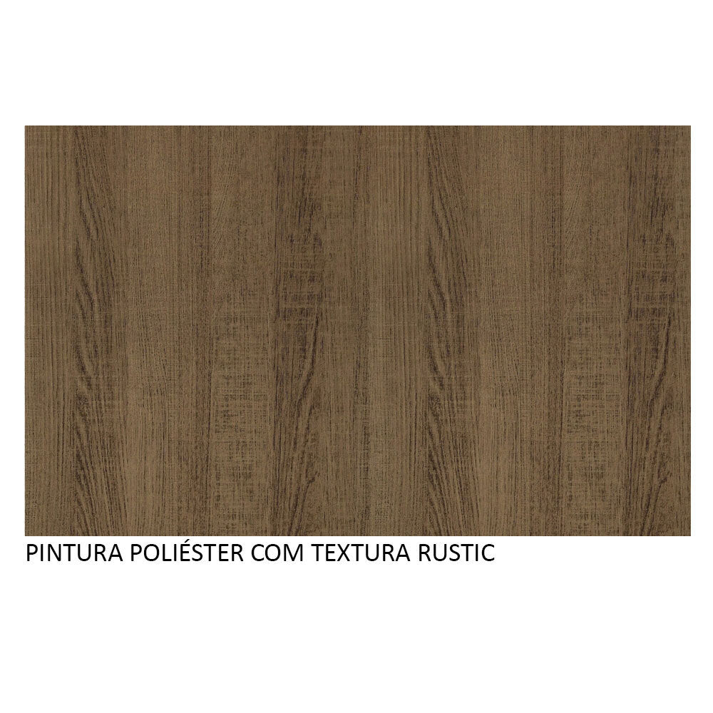 Armário de Cozinha Completa 293cm com Pia Rustic Emilly Madesa 08