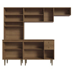 Armário de Cozinha Compacta 235cm Rustic Gourmet Madesa 02