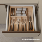 Armário de Cozinha Compacta 180 cm Crema Nice Madesa 01