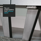 Armário de Cozinha Completa 320cm Cinza Nice Madesa 01