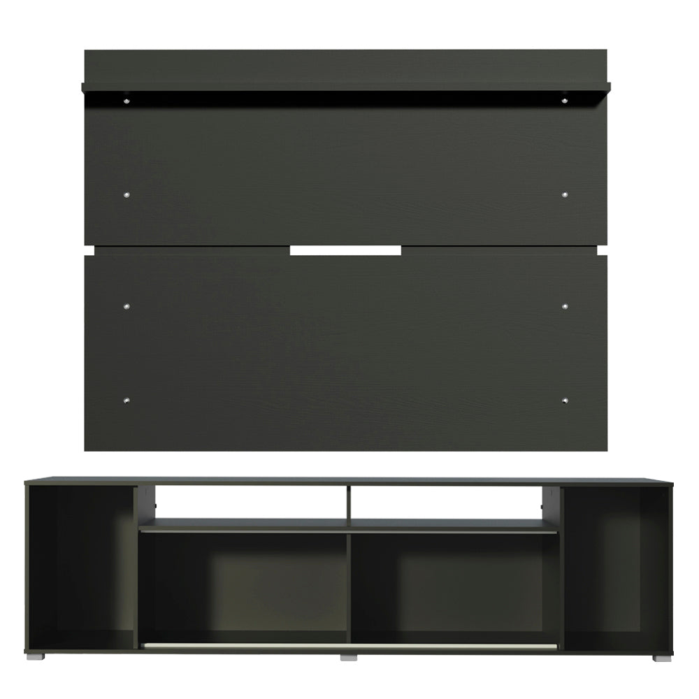 Rack Madesa Cancun e Painel para TV até 65 Polegadas Preto