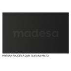 Mesa para Computador Gamer Madesa 9409 e Painel para TV até 65 Polegadas Preto