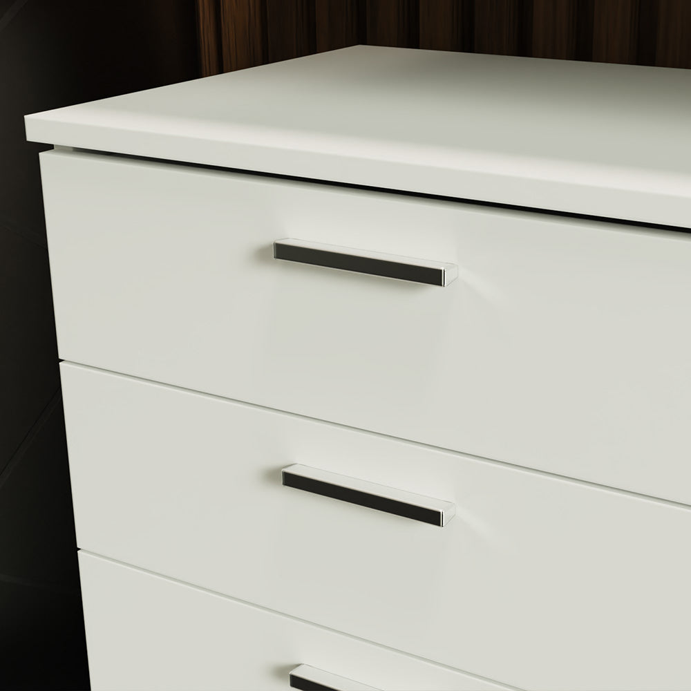 Gaveteiro para Banheiro Branco com 3 Gavetas e Rodinhas Madesa