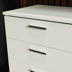 Gaveteiro para Banheiro Branco com 3 Gavetas e Rodinhas Madesa