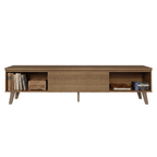 Rack para TV até 80 Polegadas 180 cm 2 Portas 1 Gaveta Rustic Nilo Madesa
