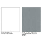 Guarda-Roupa Casal 3 Portas de Correr Branco/Cinza Nobre Madesa