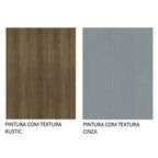 Guarda-Roupa Solteiro 2 Portas de Correr Rustic/Cinza Milano Madesa