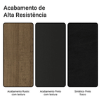 Kit 4 Cadeiras 4280 Madesa Rustic/Preto