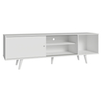 Rack Madesa Dubai para TV até 65 Polegadas com Pés Branco