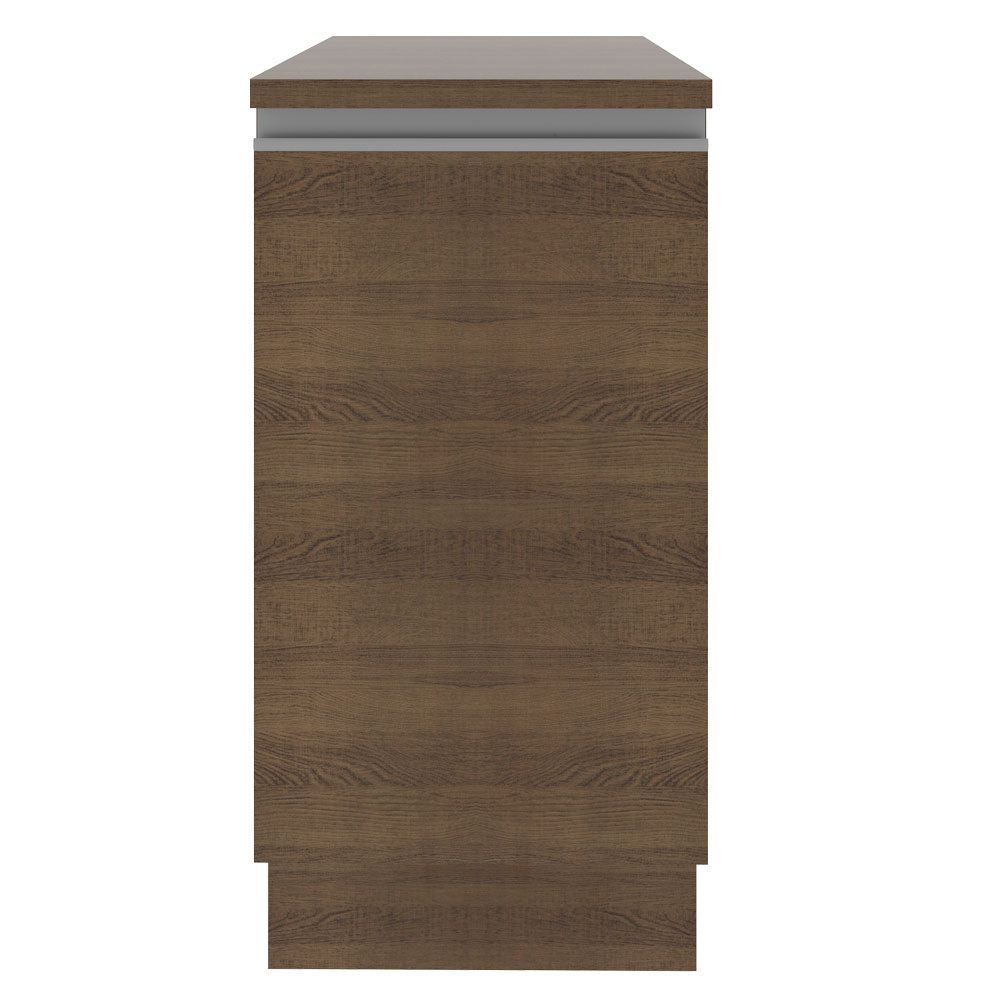 Balcão Madesa Glamy 40 x 60 cm 1 Porta (Com Tampo) Rustic