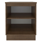 Balcão Madesa Glamy 60 x 60 cm 1 Porta (Com Tampo) Rustic/Preto