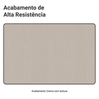 Balcão de Cozinha 60 cm 1 Porta Com Pés Crema Nice Madesa