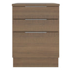 Balcão Madesa Stella 60 cm 3 Gavetas Rustic